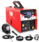 MIG Saldatrice 130 A, filo di riempimento, set per principianti, saldatrice IGBT Interver con funzione di saldatura elettrodi, VECTOR WELDING (set saldatrice – rosso)
