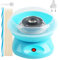 Machine A Barbe A Papa, Cotton Candy Maker 450 W, Machine Barbe À Papa, Cotton Candy Machine Avec Cuillère Doseuse, Bâtons De Bonbons En Plastique Et Dix Bâtons (Bleu)