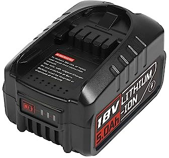 5.0Ah Ersatzakku Kompatibel mit Bosch Haus und Garten Werkzeuge, 18V 5000mAh akku für Gloria Bosch akku 18V PBA PSB PSR
