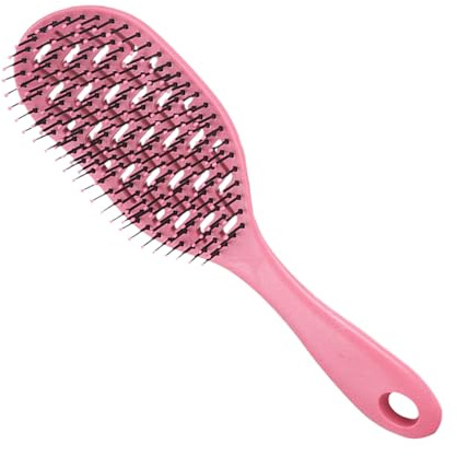 Zuasdvnk Haarbürste, Paddelbürste, Kopfhaut-Massagekamm, dünne, feine Haarpflege, Kamm für tägliches Styling, Zuhause, Reisen, Hotel, Urlaub, Studentenwohnheim