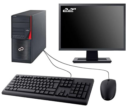 PC Fujitsu Celsius W530 MT Schermo 22 Intel I7-4770 RAM 16GB SSD 250GB WiFi W11 (ricondizionato)