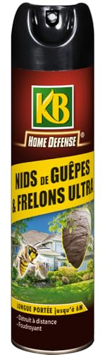 KB HOME DEFENSE Aerosol nids de guêpes, frelons 500 ML