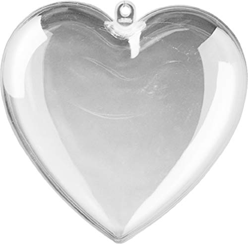 Knorr Prandell Acrylherz teilbar 14cm - Hängender Schmuck - Dekoration - Acryl - Valentinstag