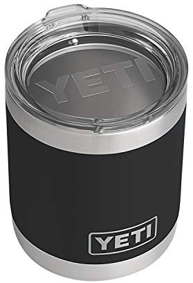 YETI Rambler 10 oz. Lowball - Stainless Steel, Insulated, Keeps Drinks Cold/Hot, 295.74 ml, Perfect for Outdoor Activities & Daily Use