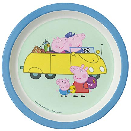 Petit Jour Paris - Baby Essteller blau Peppa Pig - perfekte Form!