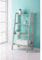 Maine Premium Home Furniture Ladder Shelf For Extra Storage Bathroom Unit -Grey