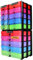 WestonBoxes Drawer Stak Storage Units, 3 Stackable units A4, A5 & DL Crafting Storage Solution including boxes (Multicoloured)