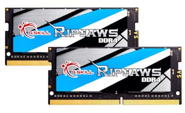 G.Skill Mémoire d’Ordinateur Portable So-DIMM 32GB 2666MHz DDR4 Upgrade Kit (CL19) 1.20V Ripjaws PC4-21300 2x16GB