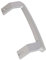 sparefixd Fridge Freezer Refrigerator Silver Door Handle for Beko 4900061200