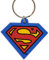 PhiLuMo Schlüsselanhänger Superman Logo mit Schlüsselring - DC Comics - PVC - 7 cm
