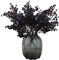 JAKY-Global Künstliche Blumen 6 Stück Getrocknete Unechte Seide Blumen Babysbreath Pflanze Dekoration für Hochzeit Sträuße Haus Garten Party Blumenschmuck (Schwarz)