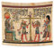 Haoyiyi 100x70cm Altägyptischer WandteppichSphinx Anime Mystic Ethnisch MusterMythologie Wandbehang Vintage Abstrakte Kunst Wandteppich Symmetrische Muster Für Schlafzimmer Dekor