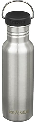 Klean Kanteen Klean Kanteen-1009192 Bouteille Mixte-Adulte, Acier Inoxydable brossé, Taille Unique