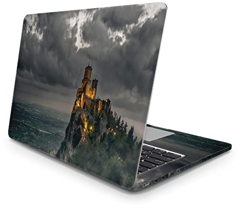 Sticker Master Castle Laptop Vinyl Sticker Skin Cover 13 14 15 Inch Notebook Decal for MacBook Asus Acer Hp Lenovo Huawei Dell Ms Toshiba 14 inch (35x26 cm)