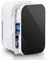 TUKAILAi Portable Mini Fridge 10 Litre, 15 Can AC+DC Power Cooler & Warmer for Bedroom, Cars, Offices; Holiday, Cosmetics, Skincare, Food,Drinks Black