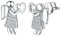 J.MUEN Schutzengel Ohrringe für Damen 925 Sterling Silber Ohrstecker Zirkonia Engel Glücksbringer Schmuck Konfirmation geschenke mädchen