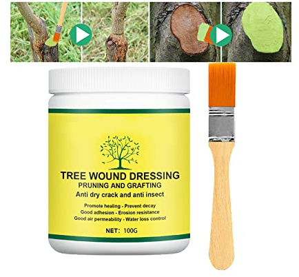 Tree Wound Sealer, Tree Pruning Sealer, Tree Grafting Supplies, Tree Wound Sealer Healing Paste, Bonsai Cut Paste, Pruning Sealer And Tree Wound Dressing for Plant, Trees, Shrubs, Roses (1Pcs)