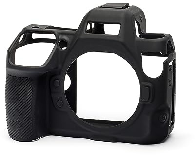 easyCover Silikon-Schutzhülle. Kompatibel mit Nikon Z8 Mirrorless Camera. Schwarzes Schutzgehäuse., Schwarz, Kameratasche