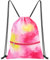 WAWSAM Tie Dye Turnbeutel mit Kordelzug für Kinder - Sportbeutel Wasserdichter Tasche mit Kordelzug Mädchen Turnbeutel Schwimmen Gym Tunnelzug Rucksack für Kinder Sporttasche Mädchen Geschenke