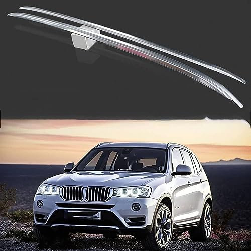 Dachreling Dachträger | Kompatibel für BMW X3 F25 2014-2017, Zur Befestigung der Dachgepäckträger, Dachboxen oder Dachfahrradträger