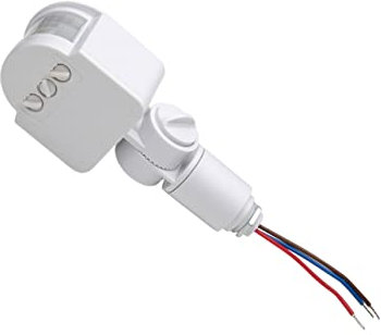 jojofuny Infrarot-Sensorlicht bewegungssensor licht im freien hs220 LED-Licht nontendo Bewegungslicht Infrarot-Sensor-Controller Licht mit Bewegungsmelder Pir intelligent Regler Abs Weiß
