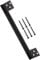 Uonlytech Outswing Door Security Latch Cover Heavy Duty Latch Guard Plate for External Doors Easy Installation Screws for Enhanced Safety and Efficient Operation