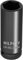 Hlipaty Llave de Vaso de Impacto 21mm, Cr-Mo Vaso Hexagonal de Entrada 1/2, 78 mm de Longitud