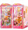 Quanquer DIY Book Nook Kits for Adolescents Filles_Rosa Sweetheart Candy Store 3D Puzzle, Maison de poupées en Bois Miniature Booknok avec LED en Cache-poussière, pour Plus de 14 Ans Cadeau créatif
