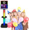15,6-Zoll-Fotokabinenmaschine Mit Software, App-Fernbedienung, Automatische Zeitlupenkamerakabine FüR Partys, Weihnachten, Hochzeiten,Black