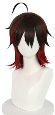 Genshin Impact Gaming Cosplay Perücke Für Mix Farben Kurze Haar Perücken Cos Anime Halloween Party Perücke Weihnachten Comic