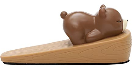 Cute Door Stopper, Animal Door Stoppers for Floor Cute PVC Soft Animal Door Stopper, Prevent Slipping, Reusable, Funny Decorative Wedge Door Stopper for Home and Office Floor
