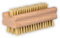ToolSpace Nagelbürste Holz Feste Starke Mix Agawa Tapica und Syntetische Borsten Nagelreinigungsbürste Nail Brush Handwaschbürste Fingerbürste Schrubbbürste zum Reinigen Schmutz Handbürste