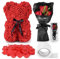 ATOMUS Flower Rose Teddy Bear Gift 1000pcs Artificial flower Eternal Rose Flowers Artificial Fake Rose Petals for Romantic Night for lovers girls Birthday Valentines Day,Mothers Day