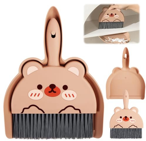 Balai de table avec pelle et balayette, ensemble de balais et pelle pour la maison et le bureau