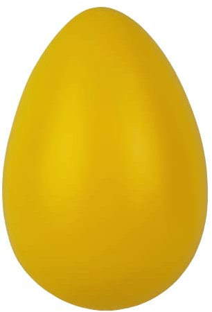 P.O.S.BIKA - Lebensmittelattrappen Ei Osterei XXL - 30 cm (Gelb Frühlingsfarben, 1 Stück XXL 30 cm)