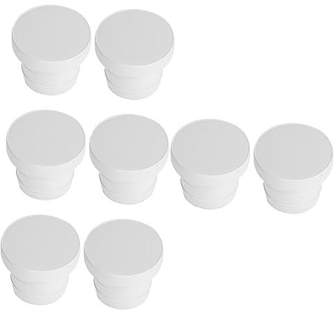 Yardwe 4 Paare Zubehör Für Poolrolltreppen Pools Für Schwimmbäder Nudel Aufblasbarer Pool Sofortiges Kinderschwimmbecken Prallen Poolheizung Wasser Fisch Netz Korb Beige Gummi