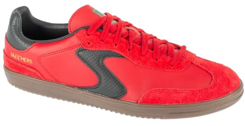 Skechers Hotshot - Roaver 254152-RDBK, Men Sneakers,Sports Shoes, Red, 44 EU