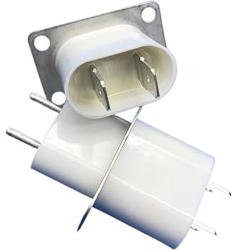 TH1000XUE 2pcs Original Magnetron Socket Filament Socket Magnetron Plug with Capacitor for midea for galanz for haier Microwave Oven