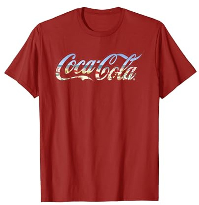 Coca Cola Beach Logo T-Shirt