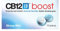 CB12 Boost - Chicle sin de azucar de sabor a menta fuerte - 1 pack de 10 unidades