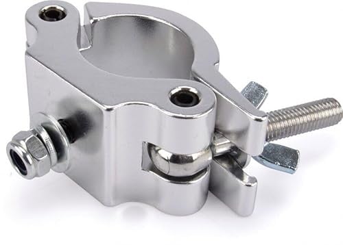 Riggatec Halbschelle - Halfcoupler breit silber bis 500 kg (48-51 mm)