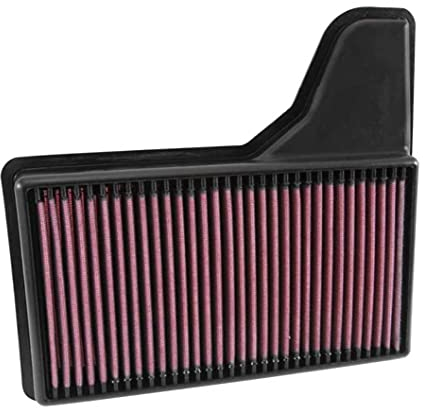 K&N 33-5029 Motorluftfilter: Hochleistung, Prämie, Abwaschbar, Ersatzfilter,Erhöhte Leistung, 2015-2019 Mustang