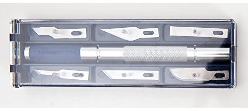 Rico Design Craft Skalpell Set, Metall, Mehrfarbig