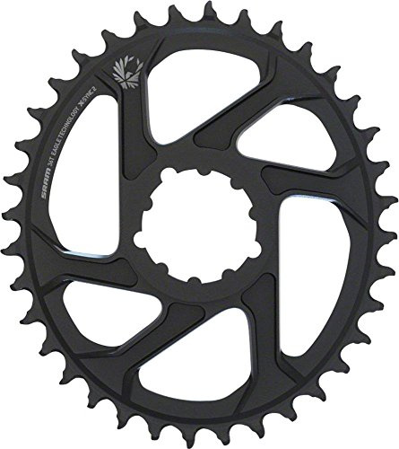 Plato Eagle Oval X-Sync 36D DM 6MM Offset Negro