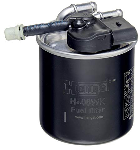 HENGST Kraftstofffilter Type H406WK - Kraftstoff-Leitungsfilter für PKW - Filter für Kraftstoff, Filter für Autos