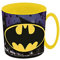 ALMACENESADAN 2108; tazza adatta al microonde Batman; 350 ml; non lavabile in lavastoviglie; prodotto in plastica; privo di BPA