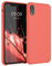 kwmobile Housse Compatible avec Apple iPhone XR Coque - Housse de téléphone Protection Souple en TPU Silicone - Corail Vif