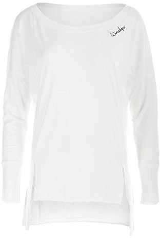 Winshape Ultra leichtes Modal-Longsleeve MCS003 mit verlängertem Rückenteil, Winshape All-Fit Style, Fitness Freizeit Sport Yoga Workout