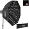 GODOX Softbox 140cm 55in Achteckige Softbox Honeycomb Gitter Softboxen Bowens Halterung für Blitzgerät Speedlite Fotografie LED Video Studio Porträt (SB-FW140CM)