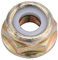 Universal M10x1.25 Klingenmutter M10 Mutter Linksgewindemutter M10 Flanschmutter Gold Metall Ersatzklingenmutter Freischneider Trimmerzubehör Trimmer Klingenmutter